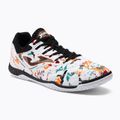 Scarpe da calcio Joma Maxima IN da uomo, bianco/arancio/rosso