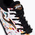 Scarpe da calcio Joma Maxima IN da uomo, bianco/arancio/rosso 9