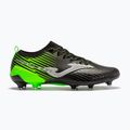 Scarpe da calcio Joma Propulsion Cup FG nero/verde fluor da uomo 11