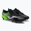 Scarpe da calcio Joma Propulsion Cup FG nero/verde fluor da uomo 4