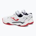 Scarpe da tennis da uomo Joma Master 1000 C bianco/rosso 4