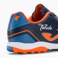 Scarpe da calcio per bambini Joma Toledo Jr TF navy/arancione 9