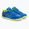 Scarpe da calcio per bambini Joma Top Flex Jr IN royal/navy 4