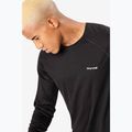 NNormal Merino running a maniche lunghe da uomo, nero 4