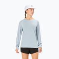 Maglia da running donna a manica lunga NNormal Merino blu