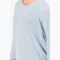 Maglia da running donna a manica lunga NNormal Merino blu 4