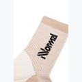 Calzini da corsa NNormal Merino beige 2