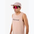 Maglietta da corsa NNormal Race Tank rosa polveroso da uomo