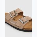 Pepe Jeans Oban Suede bianco infradito da donna 4