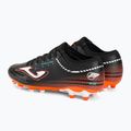Scarpe da calcio Joma Evolution FG da uomo nero/arancio 3