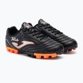 Scarpe da calcio Joma Toledo Jr HG per bambini, nero 4