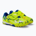 Scarpe da calcio Joma Megatron Jr TF da bambino, fluor limone 4