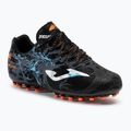 Scarpe da calcio per bambini Joma Super Copa Jr AG nero/turchese