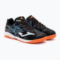 Scarpe da calcio per bambini Joma Super Copa Jr IN nero/turchese 4