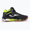 Scarpe da pallavolo da uomo Joma V.Blok nero/limone fluoro 2