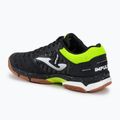 Scarpe da pallavolo da uomo Joma V.Impulse nero/limone fluoro 3