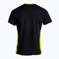 Maglietta da tennis da uomo Joma Court nero/verde 3