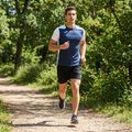 Maglia da corsa Joma Record II da uomo bianco/marino 6