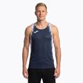 Maglia da corsa Joma Elite XI bianca e blu da uomo