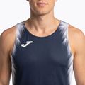 Maglia da corsa Joma Elite XI bianca e blu da uomo 4