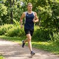Maglia da corsa Joma Elite XI bianca e blu da uomo 9