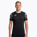 Maglia da corsa Joma Elite XI da uomo, nero/antracite