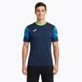 Maglia da corsa Joma Elite XI da uomo, blu/fluor verde