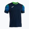 Maglia da corsa Joma Elite XI da uomo, blu/fluor verde