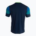 Maglia da corsa Joma Elite XI da uomo, blu/fluor verde 2