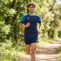 Maglia da corsa Joma Elite XI da uomo, blu/fluor verde 11