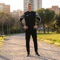 Felpa da corsa uomo Joma Elite XI nero/antracite 8