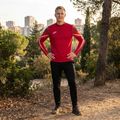 Felpa da corsa uomo Joma Elite XI rosso/bianco 8