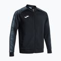 Felpa da corsa uomo Joma Elite XI Full Zip nero/antracite