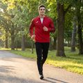 Felpa da running Joma Elite XI Full Zip da uomo, rosso 10