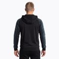 Felpa da corsa Joma Elite XI Uomo con cappuccio nero/antracite 2