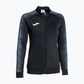 Felpa da corsa da donna Joma Elite XI Full Zip nero/antracite