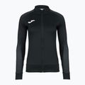 Felpa da corsa da donna Joma Elite XI Full Zip nero/antracite