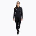 Felpa da corsa Joma Elite XI donna con cappuccio nero/antracite 2