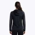 Felpa da corsa Joma Elite XI donna con cappuccio nero/antracite 3