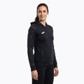 Felpa da corsa Joma Elite XI donna con cappuccio nero/antracite 4