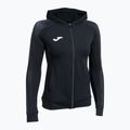 Felpa da corsa Joma Elite XI donna con cappuccio nero/antracite 3