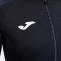 Felpa da corsa Joma Elite XI donna con cappuccio nero/antracite 4