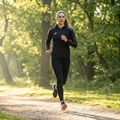 Felpa da corsa Joma Elite XI donna con cappuccio nero/antracite 12