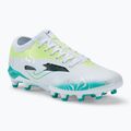 Scarpe da calcio Joma Evolution FG da uomo, bianco/turchese