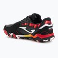 Scarpe da calcio Joma FS Reactive TF da uomo nero/rosso 3