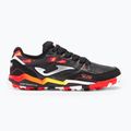 Scarpe da calcio Joma FS Reactive TF da uomo nero/rosso 8