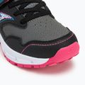 Scarpe da corsa per bambini Joma Tundra nero/arancio zafferano 7