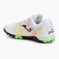 Scarpe da calcio Joma Maxima TF uomo bianco/giallo 3