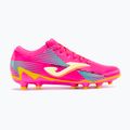 Scarpe da calcio Joma Propulsion FG da uomo rosa/giallo 8