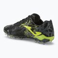 Scarpe da calcio Supercopa AG da uomo nero/limone fluor 3